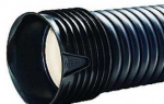 Nordisk Wavin Drenažo vamzdis, pilnai sukomplektuotas, DN100, SN8, 6 m, 110&ndash;98 mm, Wavin X-Stream, juodas, PP