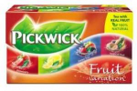 Arbata Pickwick vaisių mi&scaron;inio pakuotėje, 4 rū&scaron;ys - (20 pakelių x 12 pakelių)