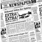 Multi Burgerpapir Old News 300x300 mm 38g natūralus riebalams atsparus - (1000 vnt.)