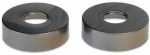 Blue Label Mėlyna Label rozetės i&scaron; pistoleto metalo &ndash; 74 mm skersmens &ndash; tiekiamos 2 vnt. rinkiniuose.