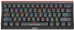Klaviatūra Klav.Marvo KG962 juodas RGB Raudona 60%