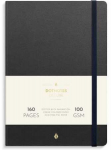 Mayland Burde DotNotes Deluxe A5 juodos spalvos