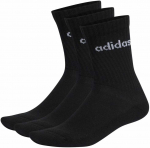 Adidas Kojinės adidas Linear Crew Cushioned 3P Juoda IC1301 43-45