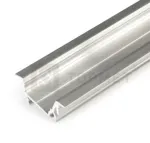 3m LED juostos profilis DIAGONAL14 F/TY, neanoduotas aliuminis