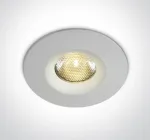 3W COB LED įleidžiamas &scaron;viestuvas, 4000K, IP65, baltas, 10103M/W/C