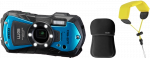 Ricoh KIT Pentax WG-90 mėlynas incl. floating strap and neoprene case FOC