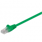 Goobay | CAT 5e jungiamasis kabelis, U/UTP | 68338 | Žalias RJ45 ki&scaron;tukas (8P8C) | RJ45 ki&scaron;tukas (8P8C)