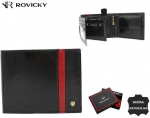 Vyri&scaron;ka odinė piniginė Rovicky RV159