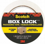 Q-Connect SCOTCH&reg; dėžutės užrakto pakavimo juosta, 48 mm x 50 m, skaidri
