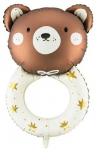 Folijos balionas Rattle bear 45cm x 67cm