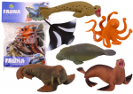 Lean Toys Jūros gyvūnų figūrėlių rinkinys 6 vnt