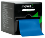 Neply&scaron;tanti elastinė juosta MOVES band 22,5 m (Spalva: Mėlyna)