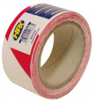 HPX kasybos juosta balta/raudona 50 mm x 100 m