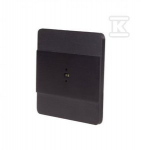 F&F Lazerinis atstumo jutiklis DRL-60-12-9 Juodas, skirtas ?60 dėžės judesio jutikliui laiptų ir koridorių ap&scaron;vietimui valdyti Maitinimo įtampa 9&divide;27 V DC Maksimali apkrovos srovė 4 AP slenkstis (DRL-60-12-9)