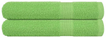 Rank&scaron;luostis Saunos rank&scaron;luosčiai, 2vnt., žali, 80x200 cm, medvilnė, 360g/m&sup2;
