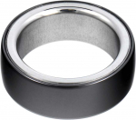 I&scaron;manusis laikrodis OEM Smart Ring R8 - i&scaron;manusis keraminis žiedas su įkrovimo dėžute, 18 mm, juodas