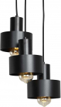 Pakabinamas &scaron;viestuvas Customform Lubų &scaron;viestuvas FAY 1 L, juodas, &Oslash; 15 cm