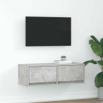 TV staliukas Televizoriaus spintelė, betono, 80x31x25,5cm, apdirbta mediena