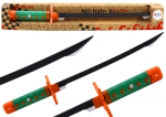 Lean Toys Samurajų Kalavijas su Garsu, Žalia Rankena, 56 cm