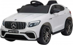 Homcom Mercedes-Benz AMG GLA45 licencijuotas vaiki&scaron;kas elektrinis automobilis su nuotolinio valdymo pulteliu, MP3, saugos diržais, 37-60 mėn., baltos spalvos