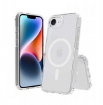 Dėklas SCREENOR BUMPER IPHONE 16E MAGSAFE TRANSPARENT