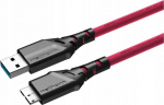 Kabelis USB Ednet USB-A - microUSB 5 m Rožinė (MTC-520M)