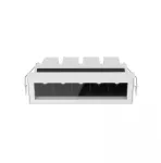 12W LED įleidžiamas fasado &scaron;viestuvas, baltas, 3000K, IP65, E333