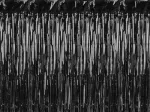 Party Deco PartyDeco vakarėlio užuolaida juoda 100x200cm 72299