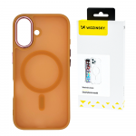 Wozinsky Fashion MagSafe for Samsung Galaxy S25 Ultra - dėklas telefonui oranžinės spalvos