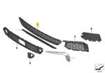 BMW G32 GT 6 Grilis Oro Uėjo Priėmimo Vidurys Originalus 51118074255