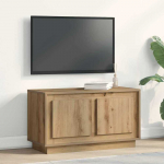 TV staliukas Televizoriaus spintelė artisano ąžuolo 80 x 35 x 45 cm