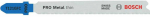 BOSCH T PRO METAL PLONAS PJŪKLĖLIS T121GFC 92 mm / 2 vnt.