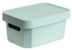 Domoletti CAVE BOX11L NORDICGREEN LID 36X27X13CM