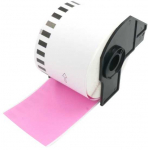 Brother DK-22205 DK22205 Rožinė 62mm x 30480mm Thermal Paper Labels Dore manufacturer