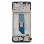 Dėklas LCD ekranas + lietimui jautrus skydelis + priekinis dangtelis, skirtas &bdquo;Xiaomi Redmi Note 14 4G&ldquo; (visuotinė versija) Juodas (pakeitimo paketas)