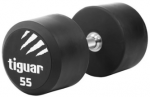 Profesionalus PU svarmuo / hantelis TIGUAR 1&ndash;70 kg (Svoris: 55 kg)