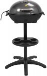 Elektrinis grilis su termometru, 2000-2400W, lauko ir vidaus BBQ grotelės