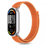 Tech-Protect Nylon Pro apyrankė skirta Xiaomi Smart Band 8 / 9 / 10 / NFC - oranžinės spalvos-Gray