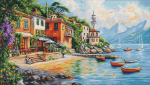 luca S Kryželiu siuvinėjimo rinkinys "Varena" 50x29cm SBU5083