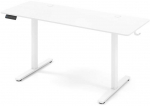 Bonideco Select Elektrinis ra&scaron;omasis stalas 160x60x116,5cm., baltos spalvos