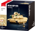 Sluban konstruktorius, M1A2 SEP v2 Abrams kovinis tankas 781 det.