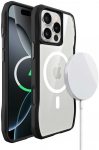 ROAR dėklas SLIM DEFENDER, suderinamas su &bdquo;MagSafe&ldquo;, skirtas IPHONE 16 Pro Max, juodas