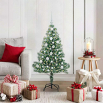 Dirbtinė Kalėdų Eglė Su Sniegu ir LED &Scaron;viesa su 150 LED 120 cm