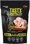 &Scaron;unų Maistas - BIOFEED Tasty Dogs Life Pauk&scaron;tienos &Scaron;lapias Maistas 500g Be Glitimo