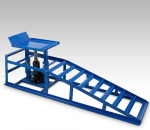 Bituxx Hidraulinės rampas 2 vnt., 2000 kg, mėlynos, 115x32x34 cm