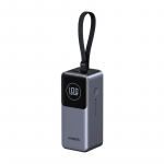 Ne&scaron;iojamasis įkroviklis UGREEN Powerbank 20000mAh PB723, USB 2x USB-C, 130W, pilkos spalvos