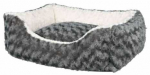 TRIXIE Kaline Bed, Indoor, Dog, Žalias, Pilkas, Rectangular, Pattern, Polyester