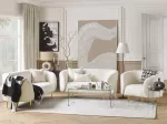Sofa Beliani LOEN 6 vietų baldų komplektas, boucle audinys, baltas
