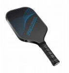 Profesionali &bdquo;Pro Carbon Fiber&ldquo; Pickleball (piklbolo) raketė su koriniu (honeycomb) branduoliu &ndash; suaugusiesiems, mėlyna