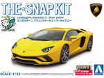 Aoshima - The Snap Kit Lamborghini Aventador S Pearl yellow, 1/32, 06346